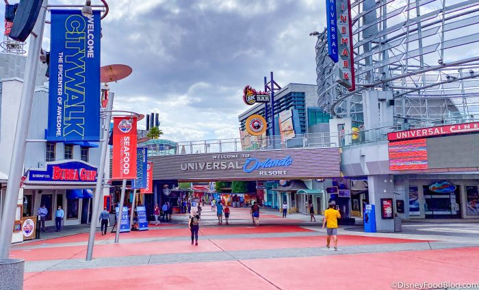 Universal Orlando CityWalk Reopening