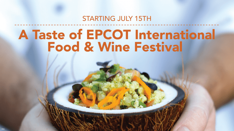Epcot International Food & Wine Festival 2020